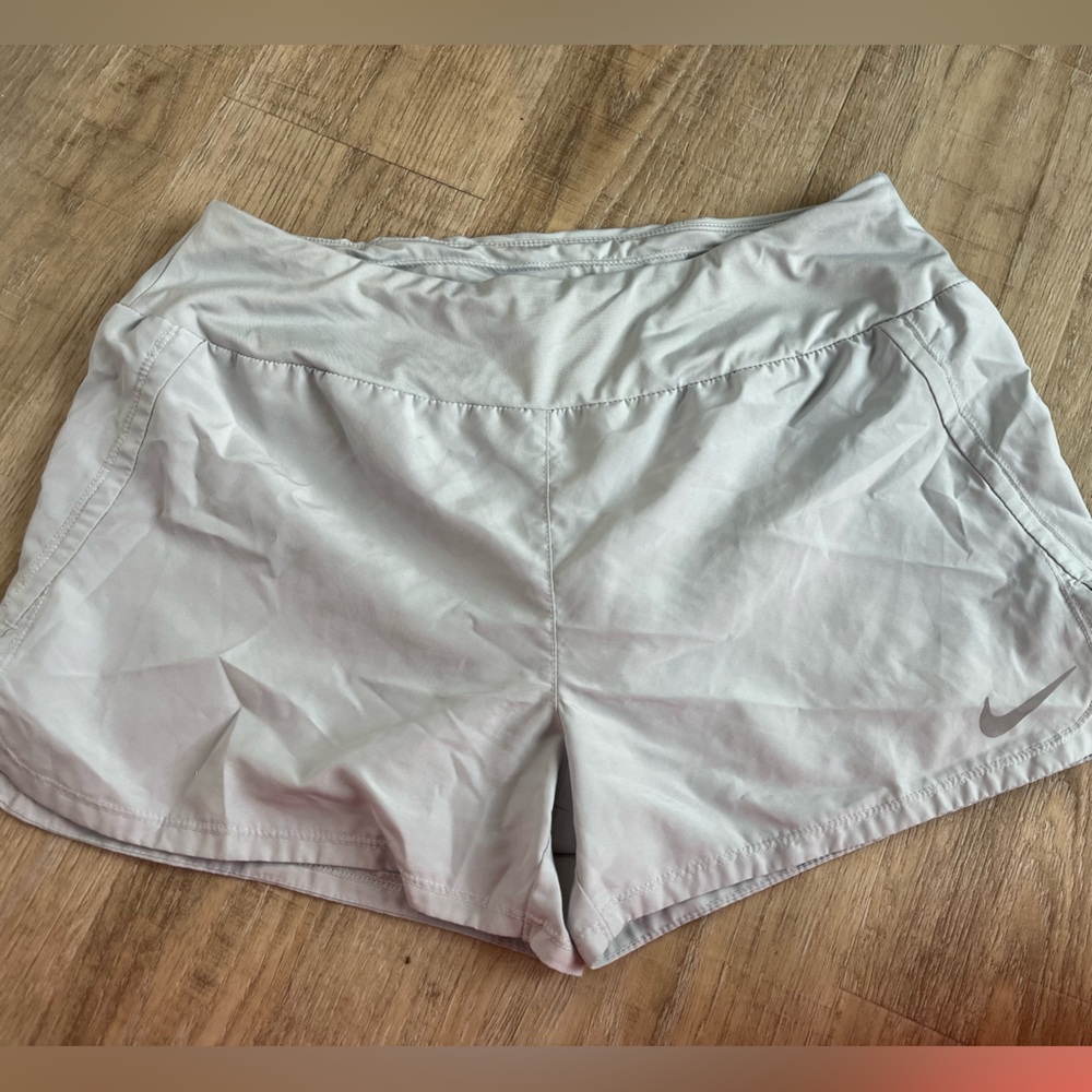 Nike Light Gray Athletic Shorts